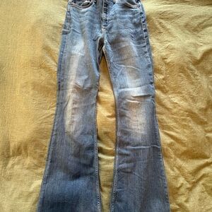 Rag+Bone Women’s Blue Flared Jeans